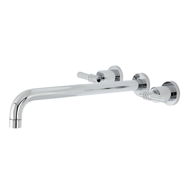 Kingston Brass KS8041ML Wall Mount Tub Faucet, Polished Chrome KS8041ML - main
